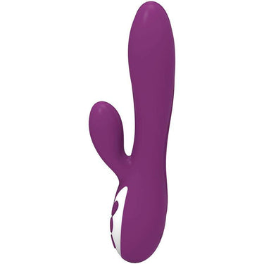 Vibratore Dual Stim: G, Clitoride, Silicone Setoso, Ricaricabile